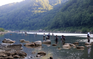 산청 경호강 전국 쏘가리 낚시 대회