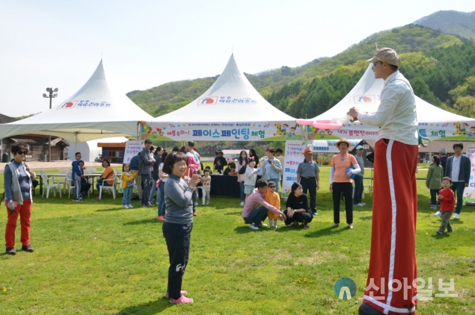 지난 2019년 부영그룹 무주덕유산리조트에서 열린 어린이날 행사 모습. (사진=부영그룹)