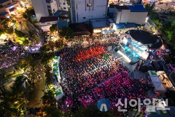 7월 28일 강원 태백시 제8회 한강·낙동강 발원지 축제_2023 태백 선선 페스티벌 개막행사. (사진=태백시)