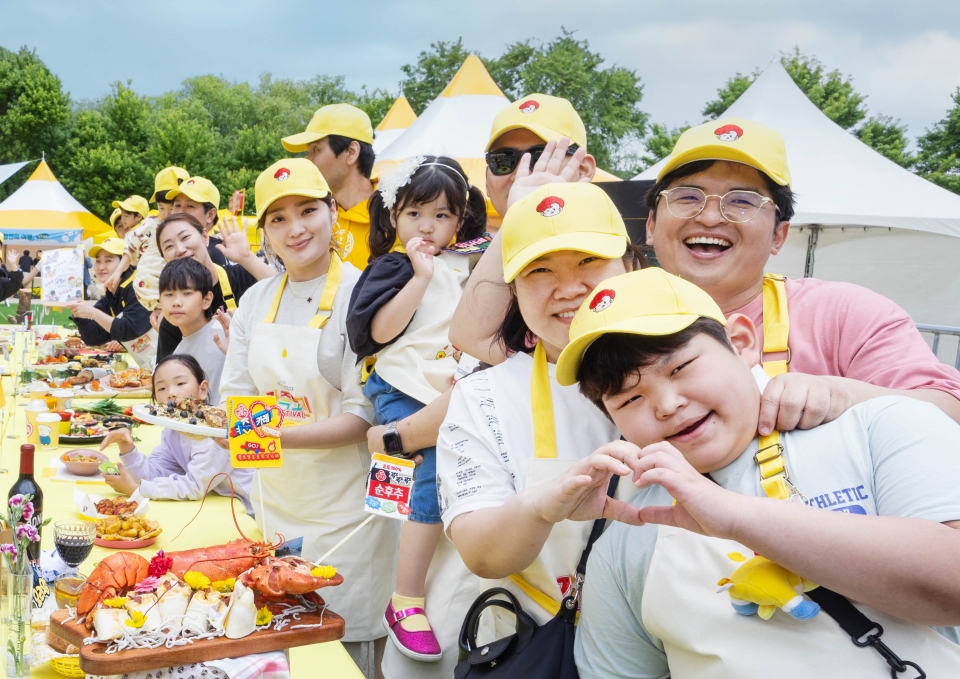 11일 과천 서울랜드에서 열린 '제27회 오뚜기 스위트홈 가족요리 페스티벌' 모습. [사진=오뚜기]