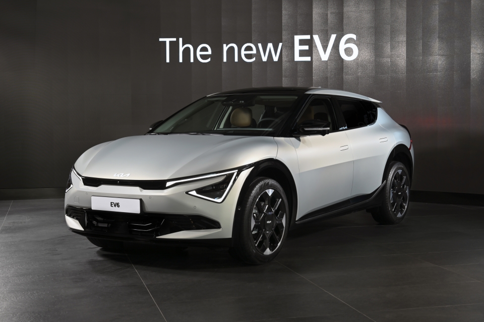 '더 뉴 EV6' 외장. [사진=기아]