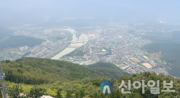 강원 영월군 영월읍 전경 (사진=영월군 제공)