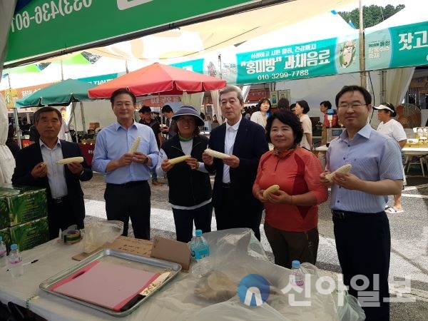 홍천찰옥수수축제는 19일 개막식으로 21일까지 이어지며, 판매행사와 함께 옥수수술 평가대회, 심포지엄, 전국 별빛 가요제 외에도 다양한 체험 부스와 전시행사 등 더욱 더 풍성한 프로그램으로 진행한다