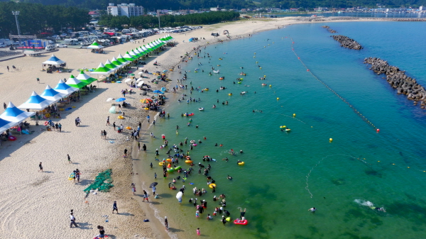 구산해수욕장 모습 (사진=)