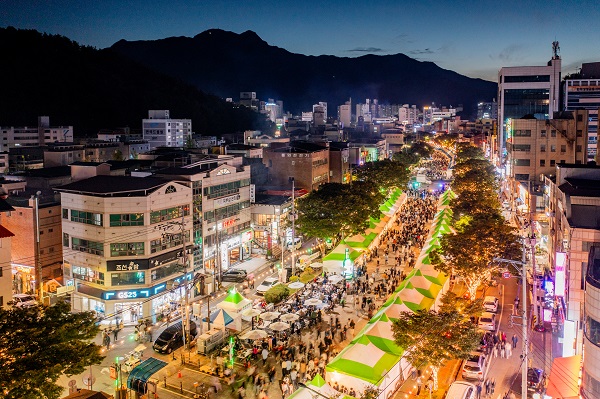 구미푸드페스티벌 행사장 전경(사진=구미시)