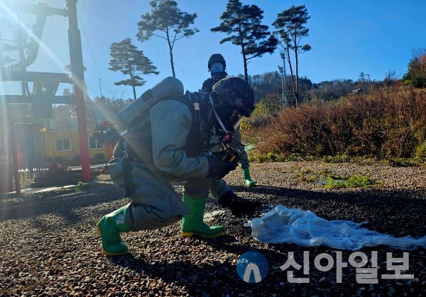 - 北 대남 쓰레기 풍선 낙하 상황 가정 하 유관기관 통합 실제훈련 -