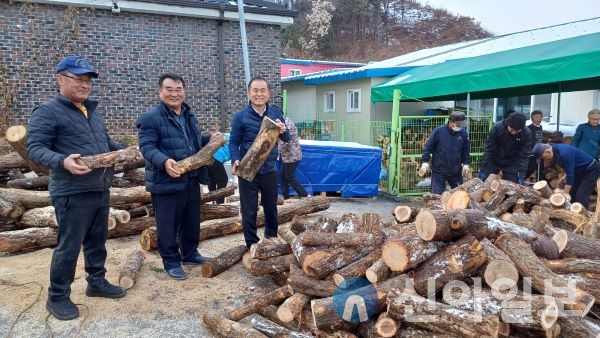 2024년 홍천군산림조합 사랑의 땔감나누기 행사