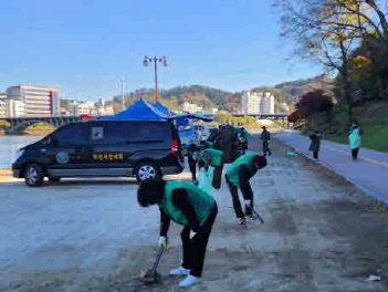 깨끗한 남강 만들기 앞장