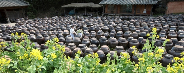 기순도 전통식품명인 장고.(사진=전남도)