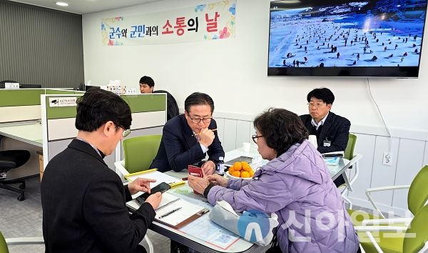 홍천 이음터, 군수와 군민과의 소통의 날 운영