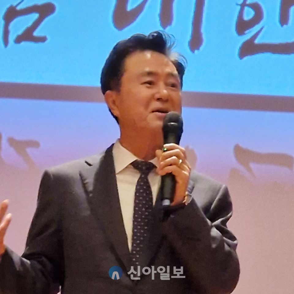 대전시는 24일 시청 대강당에서 김태흠 충남도지사 초청하여 특강을 실시했다. 사진=정태경 기자