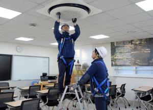 삼성전자서비스, 수능 시험장 '시스템에어컨 사전 점검' 시행