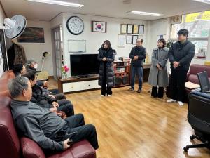 인천 서구의회 김원진 의원, 소통행정 실천 위한 검암2차 풍림아파트 경로당 현장 방문