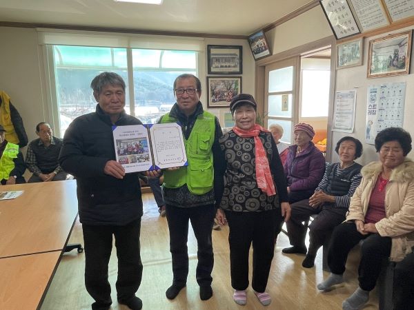 홍천남면명동리 경로당 구강보건사업 우수, 이(齒)팔청춘 경로당 선정